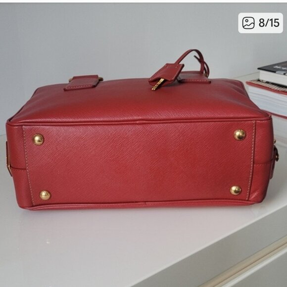 PRADA Saffiano Bowler Bag - Picture 7 of 14